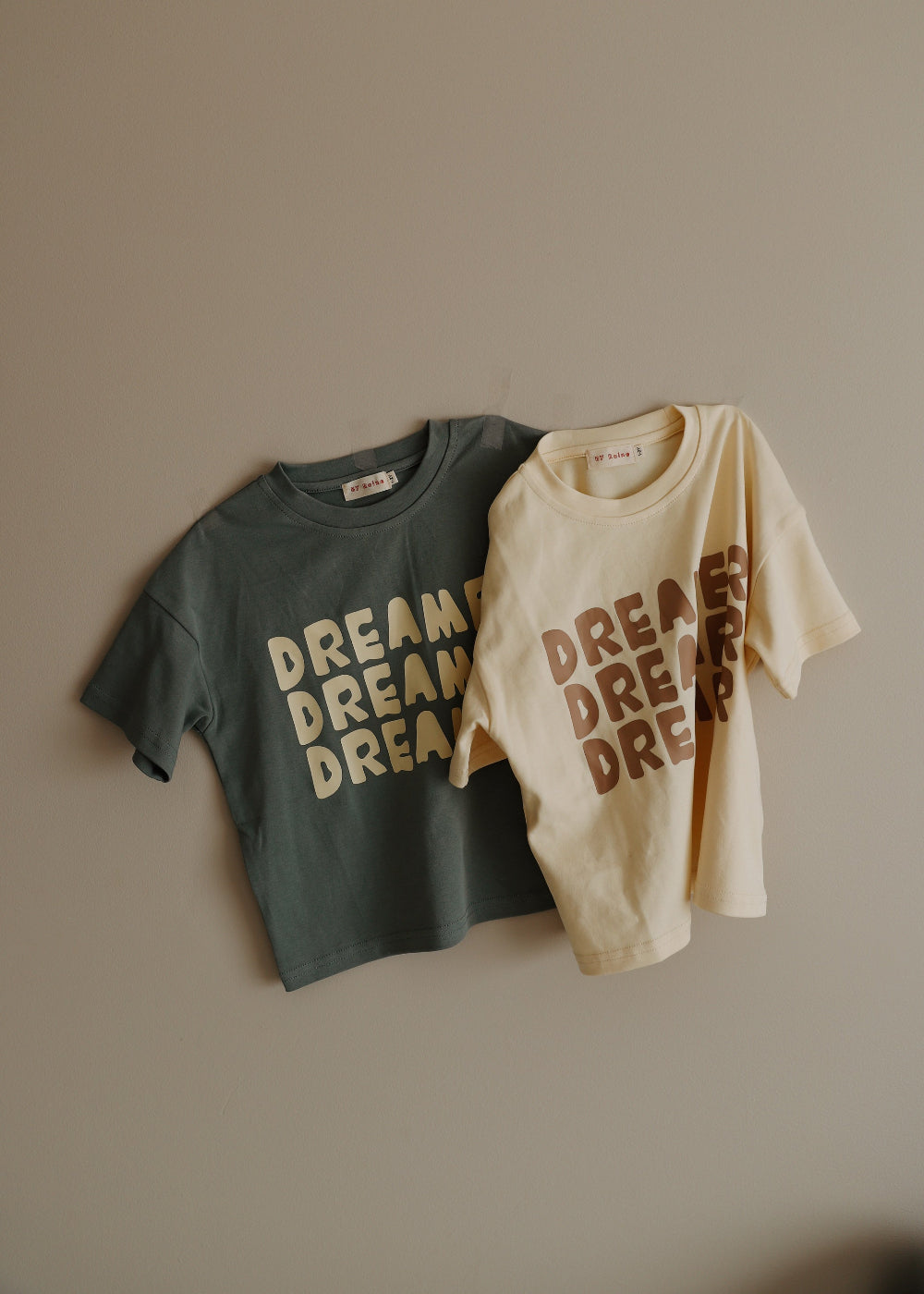 Dreamer Oversized t-shirt - Biscuit